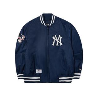 24新款NewEra纽亦华MLB情侣外套男女NY刺绣棒球服夹克14179151