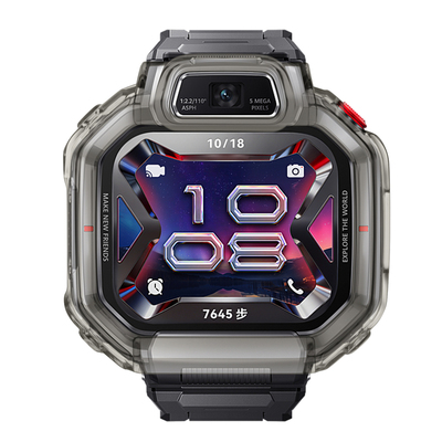 适用华为超新星儿童电话手表表带X1Pro保护套X1保护壳硅胶软壳huawei表壳半包外壳防摔防刮钢化膜挂绳挂脖套