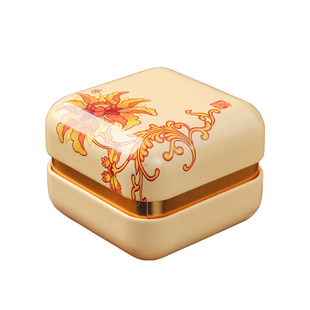 高档国潮烟斗香丝盒金属密封防潮盒手卷烟丝盒男女士便携收纳盒