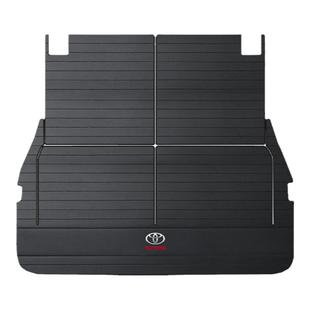 适用2024款兰德酷路泽后备箱垫陆巡丰田lc300内饰改装真皮尾箱垫