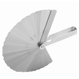 SATA世达塞尺调气门间隙缝公英制高精度工具测隙规火花塞刹车片