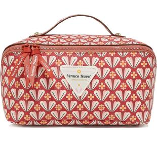 VENUCO化妆包女收纳包大容量多功能便携洗漱包迷你可爱少女手拿包