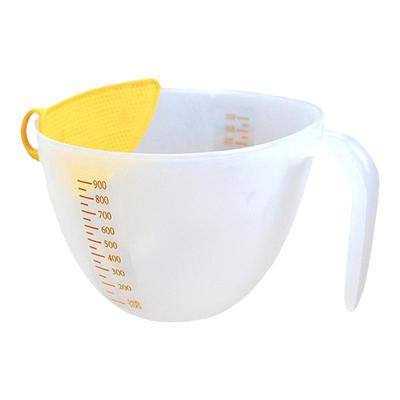 蛋液过滤量杯带刻度大容量打蛋杯