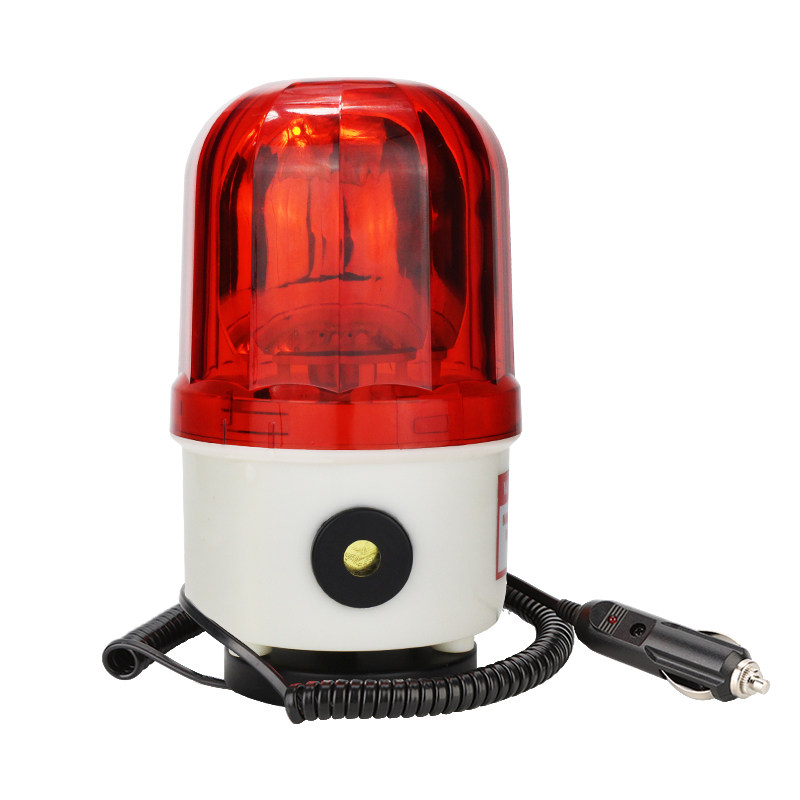 磁吸旋转警示灯LTD-1101J声光报警器220v吸顶车载频闪灯380v爆闪