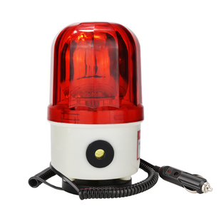 磁吸旋转警示灯LTD-1101J声光报警器220v吸顶车载频闪灯380v爆闪