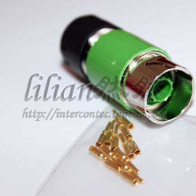 议价KUKA机器人航空插头 12芯  INTERCONTEC ESTB001