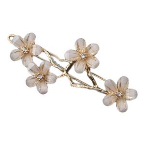 超仙海棠花一字夹仙女刘海夹