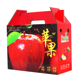 5-10斤装苹果礼品盒包装箱红富士冰糖心野生苹果水果纸箱空纸盒子