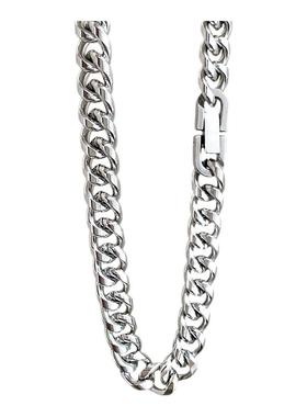 不锈钢不变色圆磨加密项链男欧美爆款潮流霸气古巴链嘻哈个性粗链