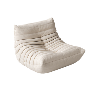 单人毛毛虫窝窝椅懒人沙发可躺可睡榻榻米卧室午休小沙发网红躺椅