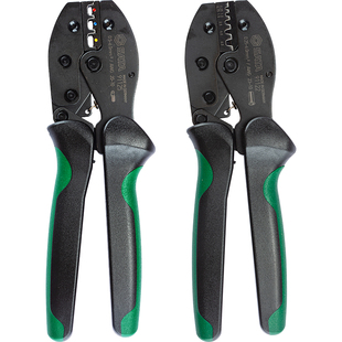 世达压线钳工具排线欧式端子压接钳端子钳冷压钳接线钳子7寸91118