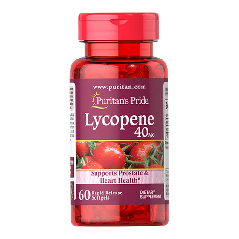 美国进口普丽普莱蕃番茄红素软胶囊40mg 60粒lycopene男士备孕