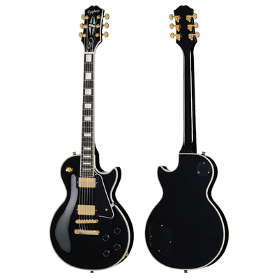 Epiphone黑卡电吉他波奇酱Gibson