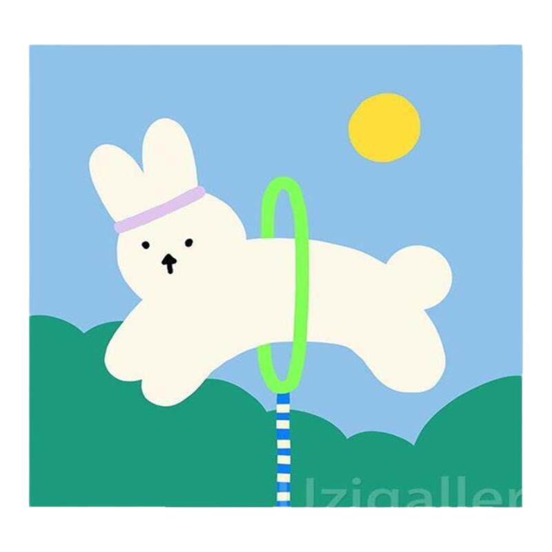 挂画装饰画多巴胺ins可爱少女心