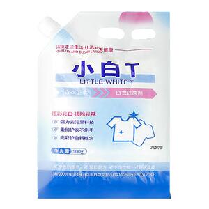 小白T白衣卫士还原剂洗衣粉