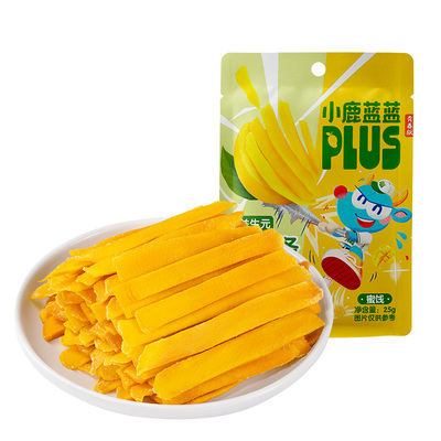 【59任选6件】小鹿蓝蓝PLUS儿童零食健康零食海苔软糖山楂球虾片