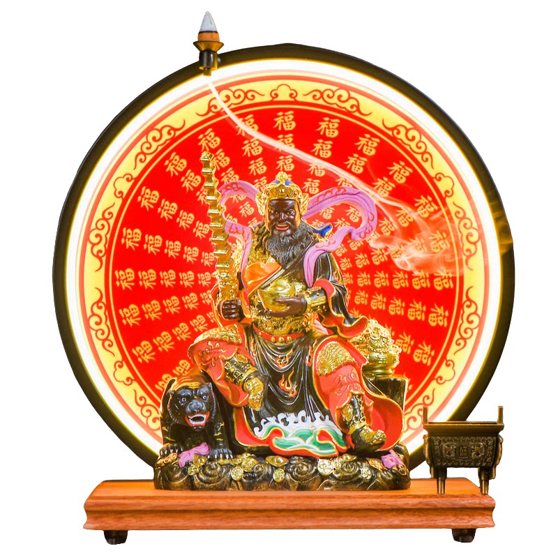 招财赵公明神像开业送礼财神摆件
