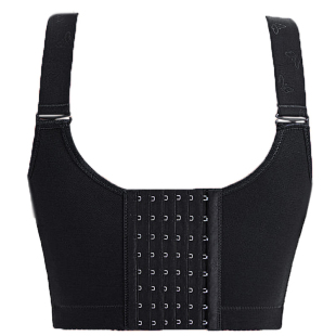 八排扣无海绵上托长文胸薄款聚拢收副乳调整型美体塑形内衣女192