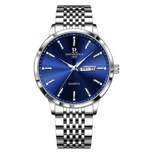 高颜值机械商务手表男式2026新款正品潮流品牌防水石英国产腕表