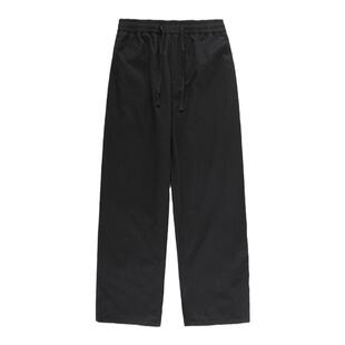 @港仔文艺男 白色工装裤男春秋新款男生直筒长裤休闲宽松裤子男款