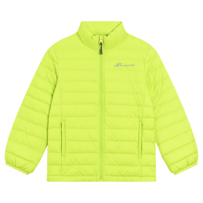 贝田女童冬季轻薄款保暖羽绒服