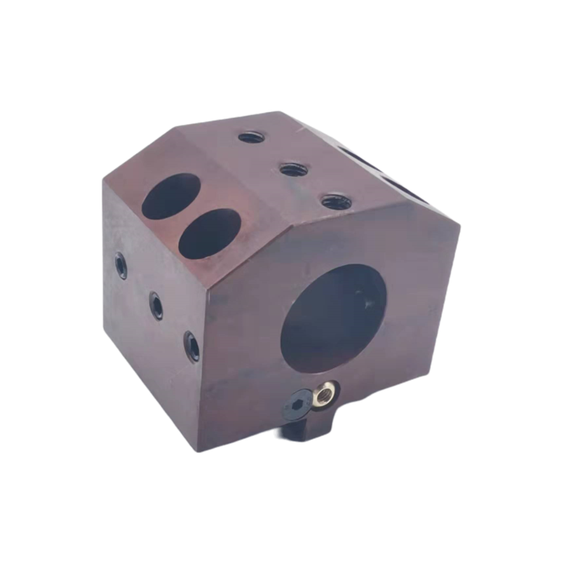 销台湾六鑫刀塔机刀座数控镗孔刀架斜轨车床内出水u钻辅助端面厂