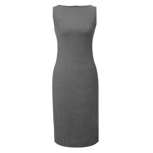 LadyJ-“瑞秋裙”TH同源超细超透气弹力羊毛3D立裁收腰通勤连衣裙