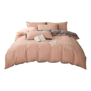 全棉被套单件100纯棉单人被罩150x200x230床单三四件套四季通用