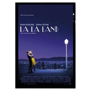 2010年代欧美经典电影海报装饰画爱乐之城星际穿越客厅挂画系列一