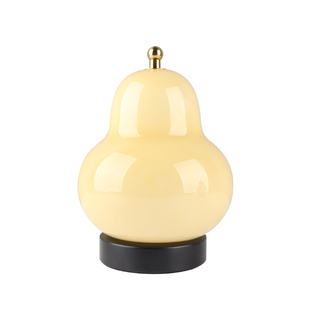 中古法式奶油风梨子氛围台灯卧室床头灯高级感主卧浪漫柜台小夜灯