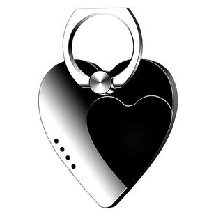 双爱心手机支架充电打火机创意二用男女个性刻字防风指环扣点烟器