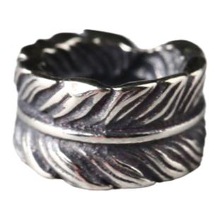 S925纯银文玩羽毛圆形配件大孔道隔片卡环百香籽星月菩提diy配饰