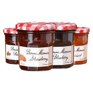法国进口蓓妮妈妈果酱225g草莓蓝莓树莓bonne maman早餐面包酸奶