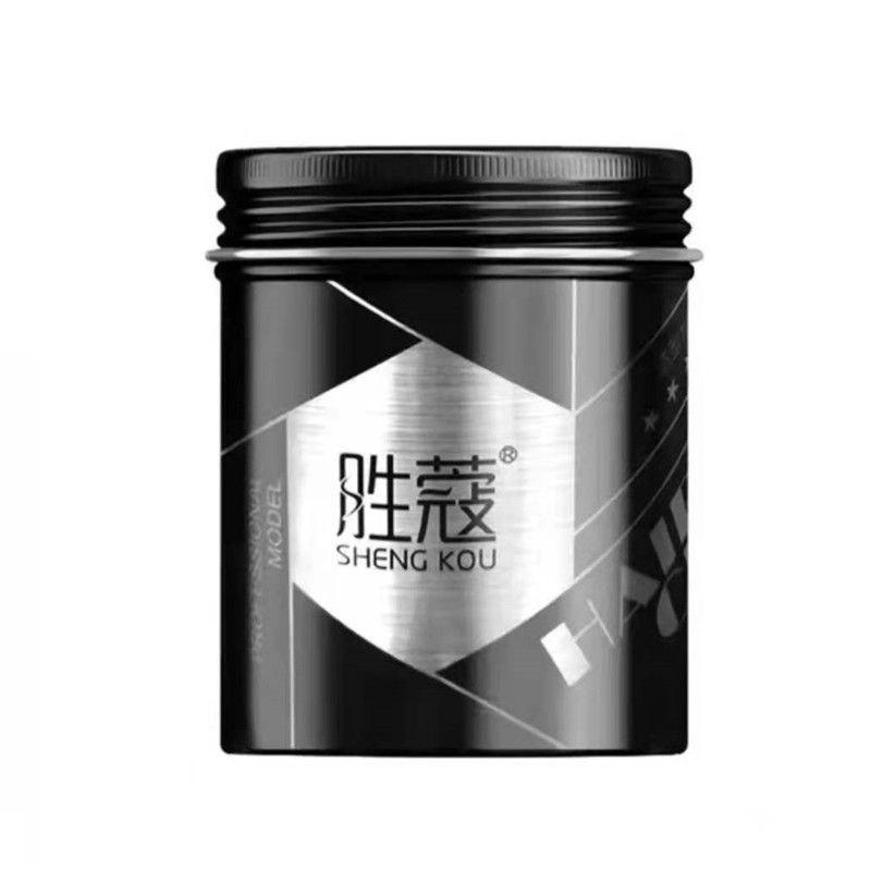 勝蔻蓬松造型發(fā)泥紋理定型持久美發(fā)大背頭側(cè)背油頭專用保濕不傷發(fā)