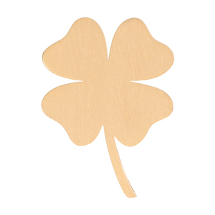 黄铜房子图案帖饰标识幸运草银杏叶爱心福房间墙贴入户家用挡孔贴