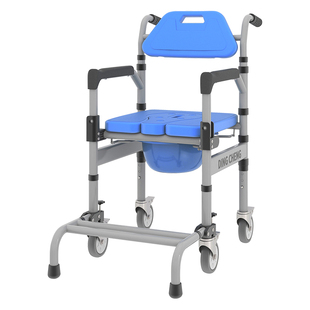 洗澡椅子老人沐浴椅瘫痪老年人坐便椅带轮洗澡轮椅专用防滑淋浴椅