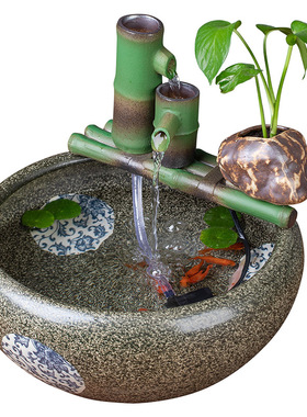 搭配手工大中小型陶瓷diy加湿器