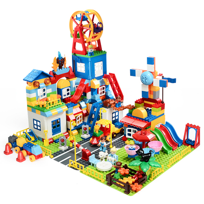 暴龙公园世界玩具益智乐积木