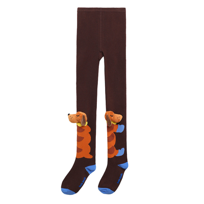 【面包小狗】连裤袜女童卡通袜子