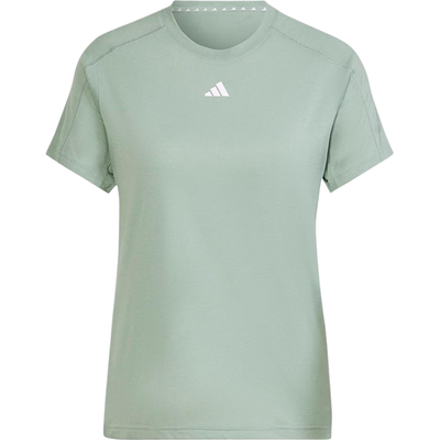 Adidas/阿迪达斯官方正品AEROREADY新款女浅绿色短袖T恤JC9531