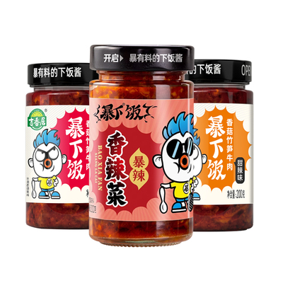 吉香居暴下饭菜酱200g牛肉酱