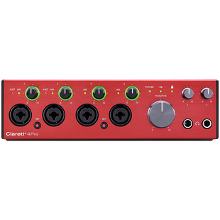 Focusrite福克斯特Clarett+ 2Pre 4Pre 8Pre录音编曲USB外置声卡