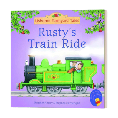 英文原版 Farmyard Tales Poppy and Sam Rusty's Train Ride 农场故事 鲁斯蒂的火车旅行 儿童启蒙故事书 英文版 进口英语书