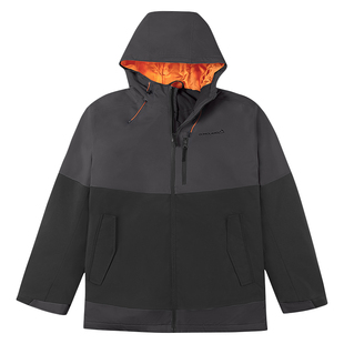 骆驼珠穆朗玛系列夹棉冲锋衣男女户外防水加绒加厚棉服夹克外套冬