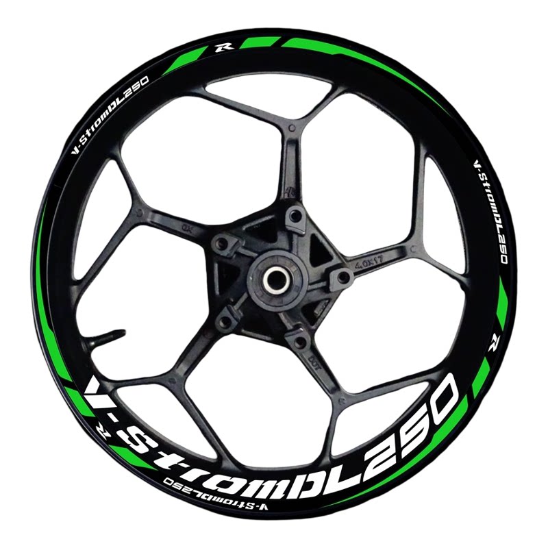 GSX250RGW250DL250轮毂贴贴花
