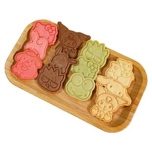 可爱三丽鸥玉桂狗库洛米布丁狗黄油印花饼干烘焙现做零食小吃