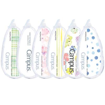 国誉修正带原纸色可换替芯学生用