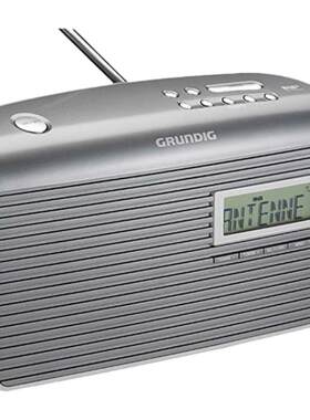 德国GRUNDIG/根德M61时尚便携长辈家用收音机老人数字时钟时间