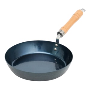平底煎锅手工铁锅正品手工锻打小锅煎蛋水饺辅食家用无涂层健康