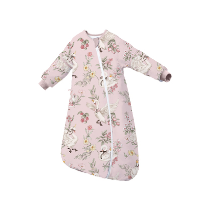 婴儿秋冬恒温保暖羊毛一体睡袋